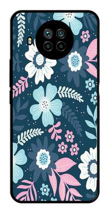 Flower Leaves Design Metal Mobile Case for Xiaomi Mi 10i
