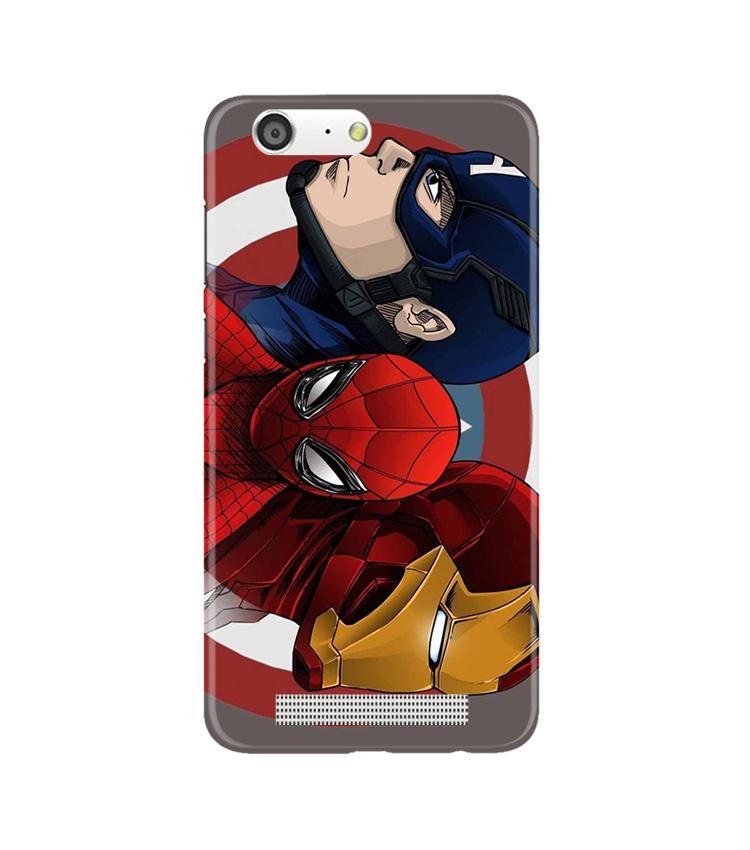 Superhero Mobile Back Case for Gionee M5 (Design - 311)