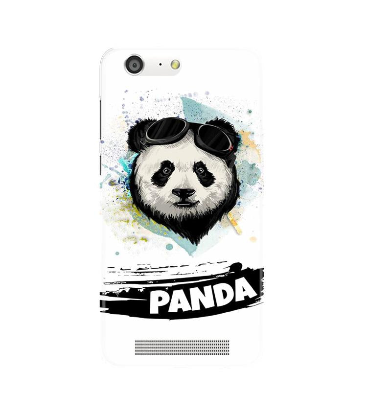 Panda Mobile Back Case for Gionee M5 (Design - 319)