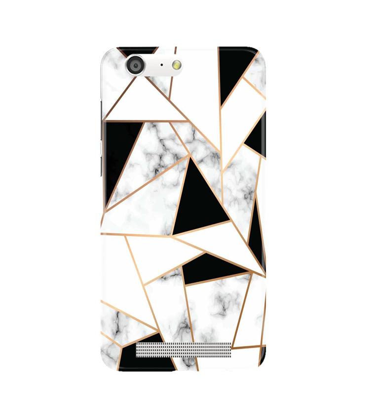 Marble Texture Mobile Back Case for Gionee M5 (Design - 322)