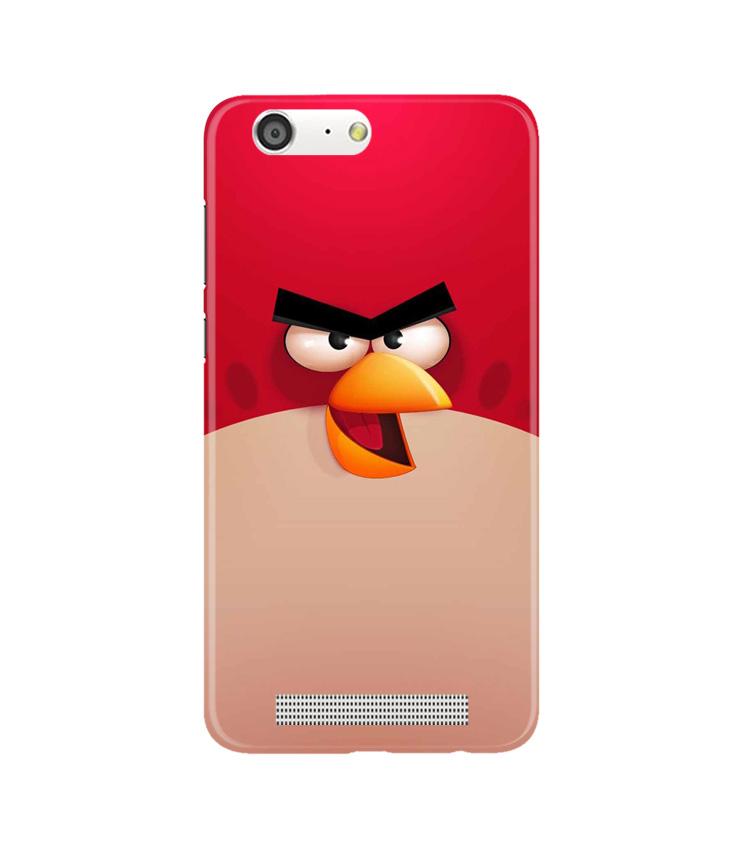 Angry Bird Red Mobile Back Case for Gionee M5 (Design - 325)