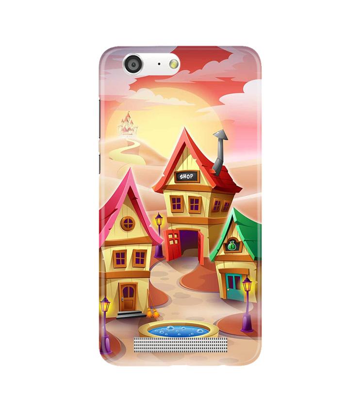 Sweet Home Mobile Back Case for Gionee M5 (Design - 338)