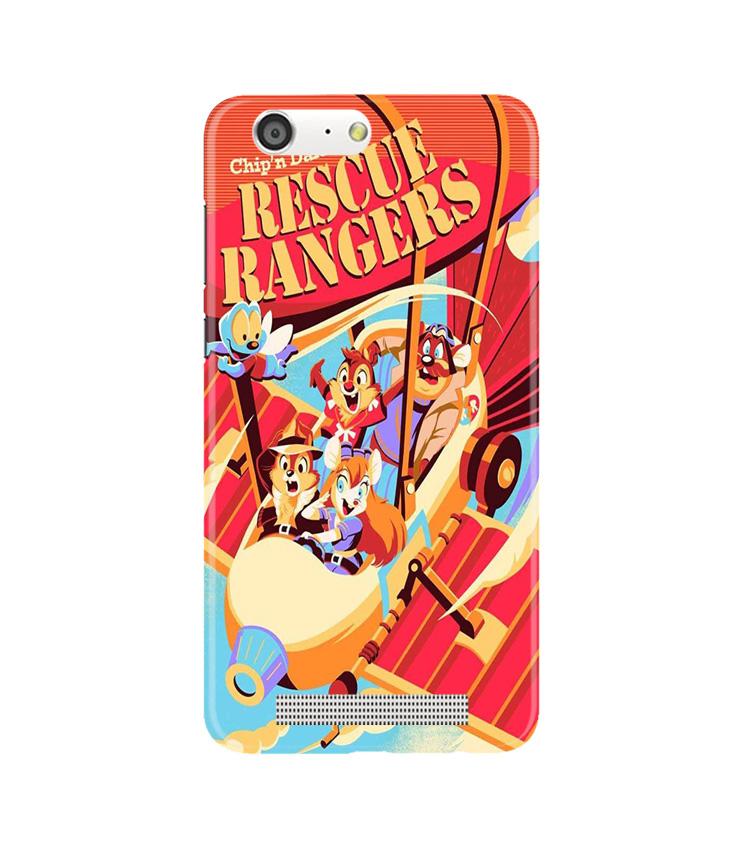 Rescue Rangers Mobile Back Case for Gionee M5 (Design - 341)