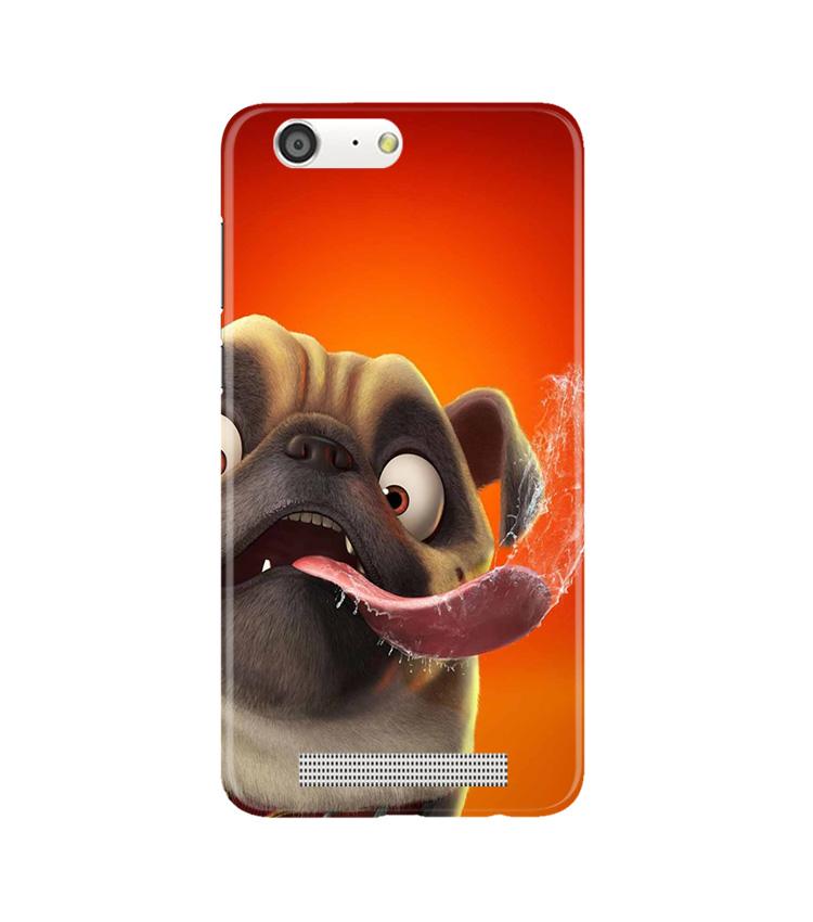 Dog Mobile Back Case for Gionee M5 (Design - 343)