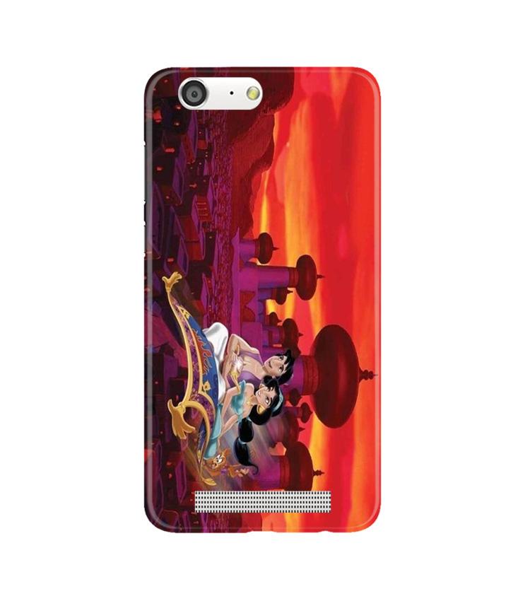 Aladdin Mobile Back Case for Gionee M5 (Design - 345)