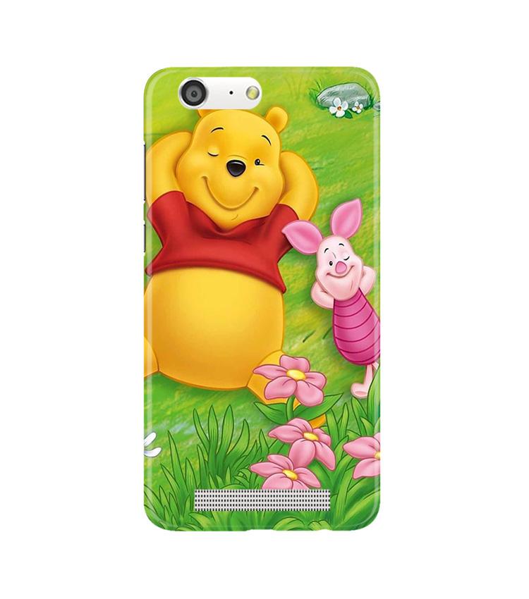 Winnie The Pooh Mobile Back Case for Gionee M5 (Design - 348)