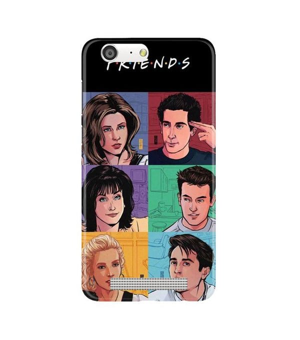 Friends Mobile Back Case for Gionee M5 (Design - 357)