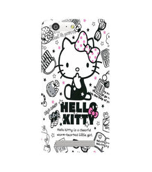 Hello Kitty Mobile Back Case for Gionee M5 (Design - 361)