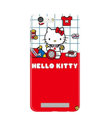 Hello Kitty Mobile Back Case for Gionee M5 (Design - 363)