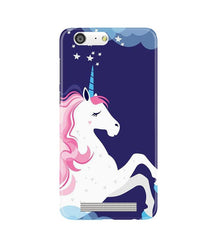 Unicorn Mobile Back Case for Gionee M5 (Design - 365)