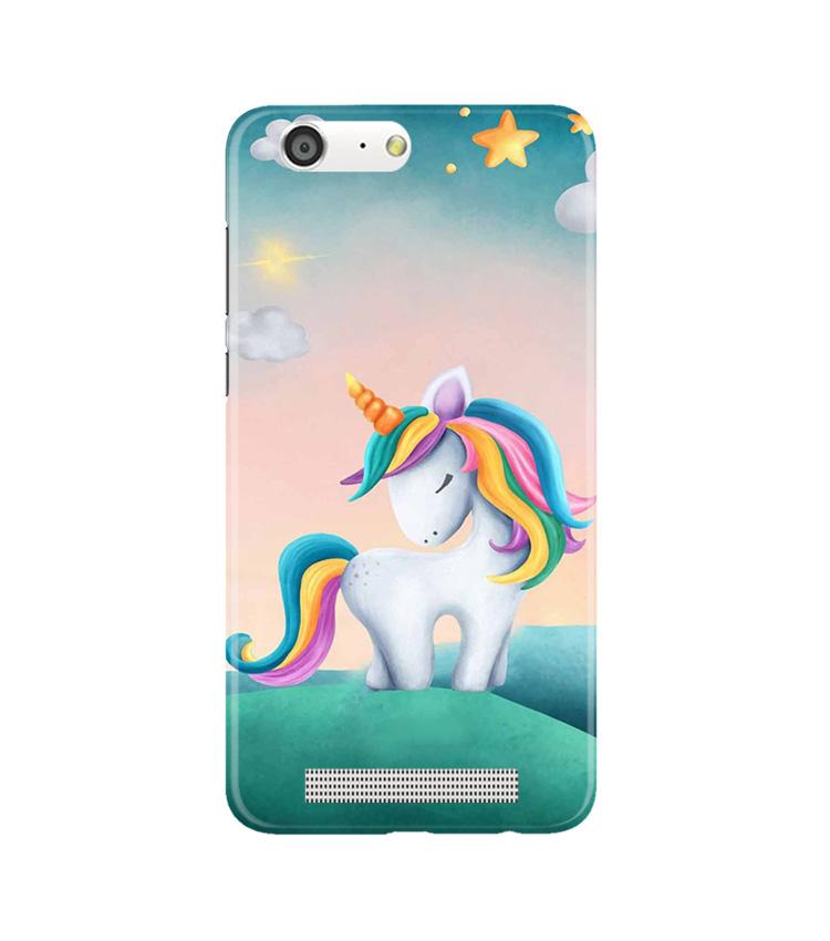 Unicorn Mobile Back Case for Gionee M5 (Design - 366)