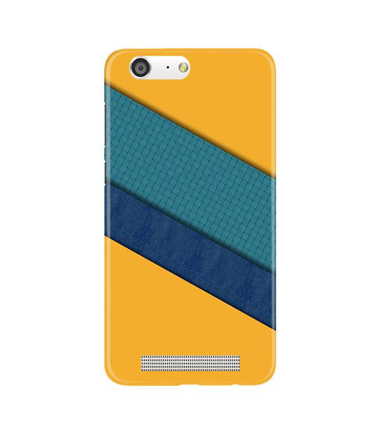 Diagonal Pattern Mobile Back Case for Gionee M5 (Design - 370)