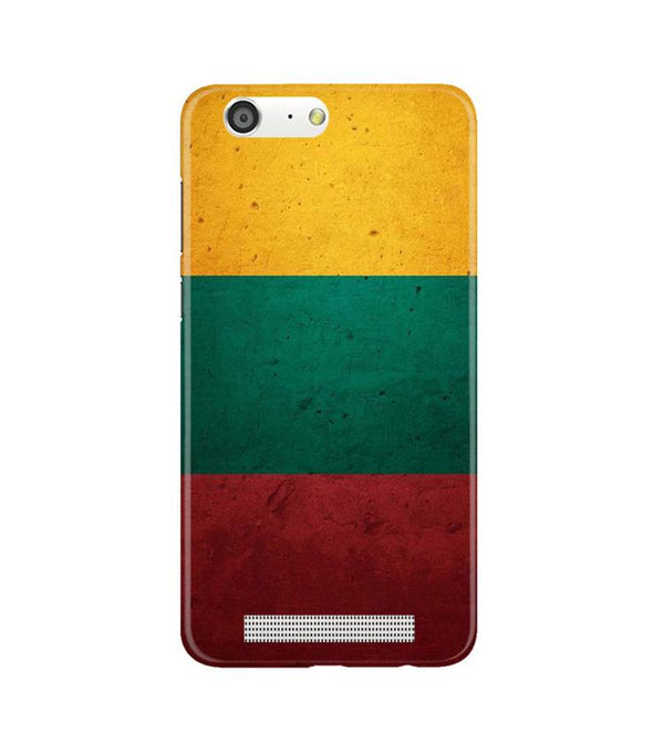 Color Pattern Mobile Back Case for Gionee M5 (Design - 374)