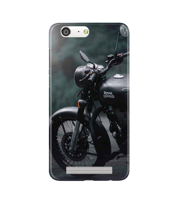 Royal Enfield Mobile Back Case for Gionee M5 (Design - 380)