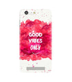Good Vibes Only Mobile Back Case for Gionee M5 (Design - 393)