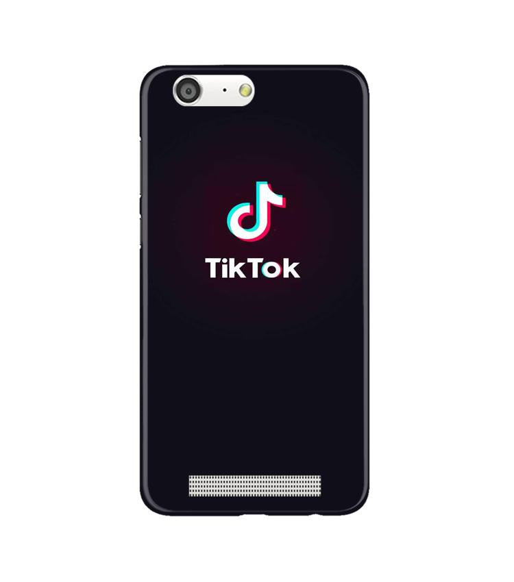 Tiktok Mobile Back Case for Gionee M5 (Design - 396)