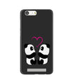 Panda Love Mobile Back Case for Gionee M5 (Design - 398)
