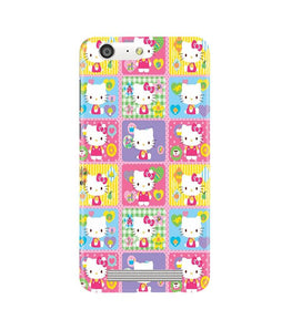 Kitty Mobile Back Case for Gionee M5 (Design - 400)