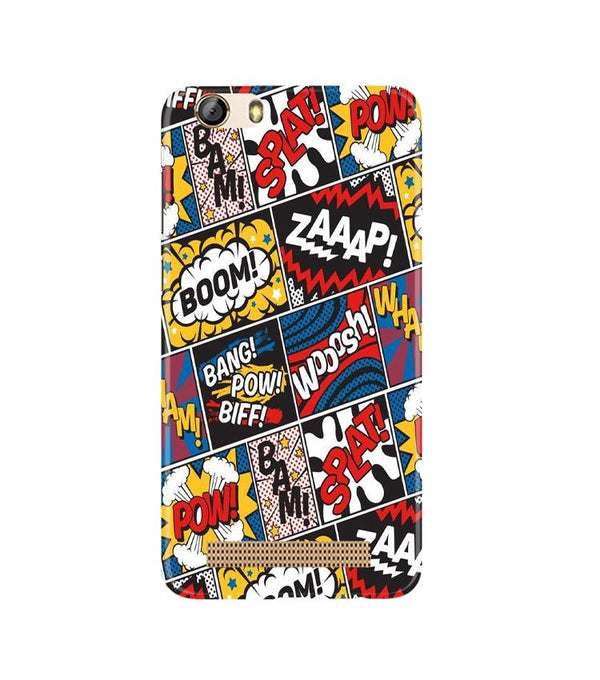 Boom Mobile Back Case for Gionee M5 Lite (Design - 302)