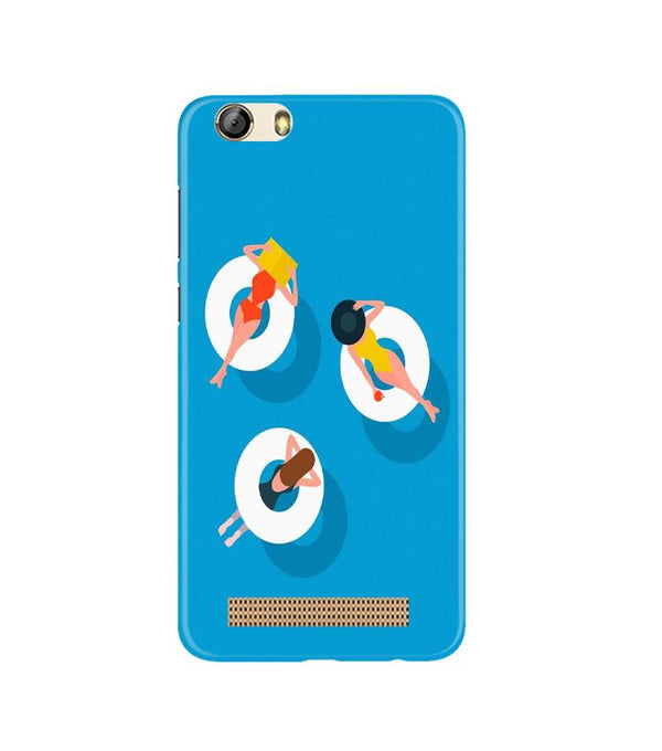 Girlish Mobile Back Case for Gionee M5 Lite (Design - 306)