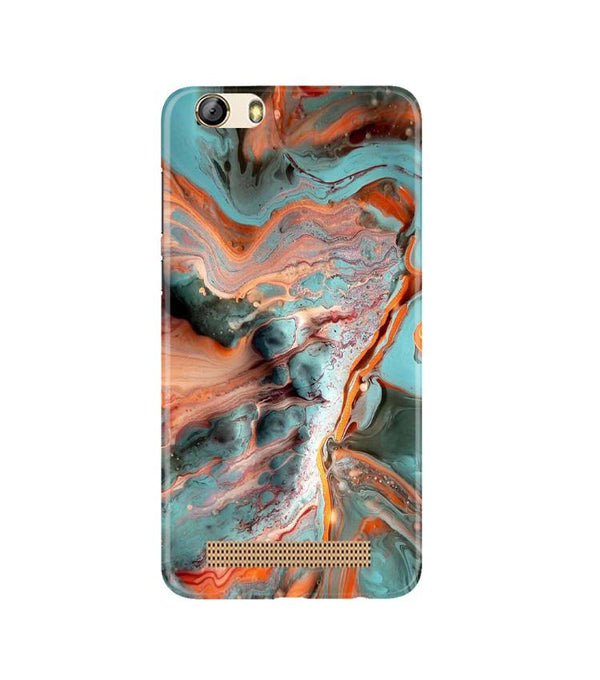 Marble Texture Mobile Back Case for Gionee M5 Lite (Design - 309)