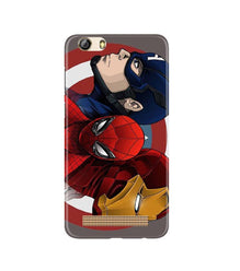 Superhero Mobile Back Case for Gionee M5 Lite (Design - 311)