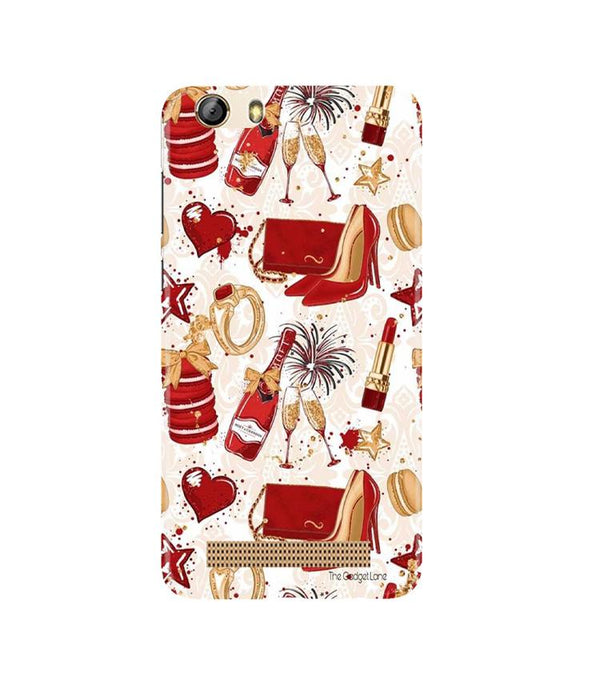 Girlish Mobile Back Case for Gionee M5 Lite (Design - 312)