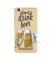 Drink Beer Mobile Back Case for Gionee M5 Lite (Design - 328)