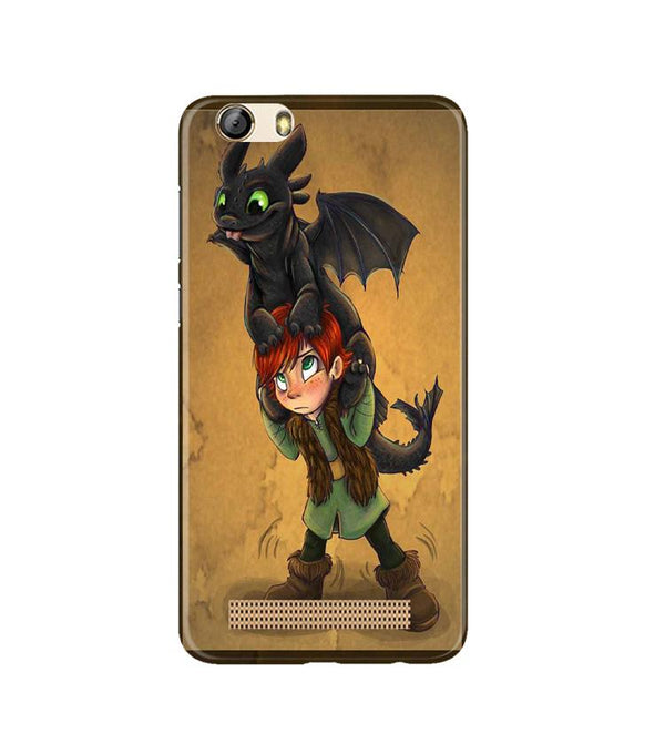 Dragon Mobile Back Case for Gionee M5 Lite (Design - 336)