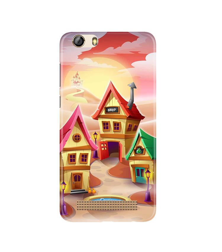 Sweet Home Mobile Back Case for Gionee M5 Lite (Design - 338)