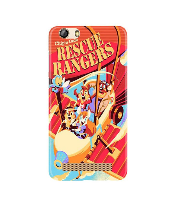 Rescue Rangers Mobile Back Case for Gionee M5 Lite (Design - 341)