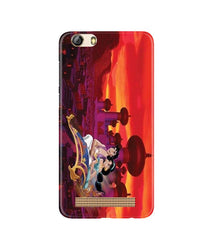 Aladdin Mobile Back Case for Gionee M5 Lite (Design - 345)