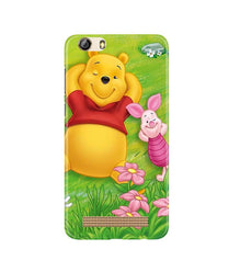 Winnie The Pooh Mobile Back Case for Gionee M5 Lite (Design - 348)