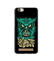 Owl Mobile Back Case for Gionee M5 Lite (Design - 358)