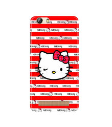 Hello Kitty Mobile Back Case for Gionee M5 Lite (Design - 364)