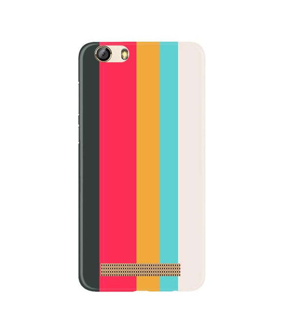 Color Pattern Mobile Back Case for Gionee M5 Lite (Design - 369)