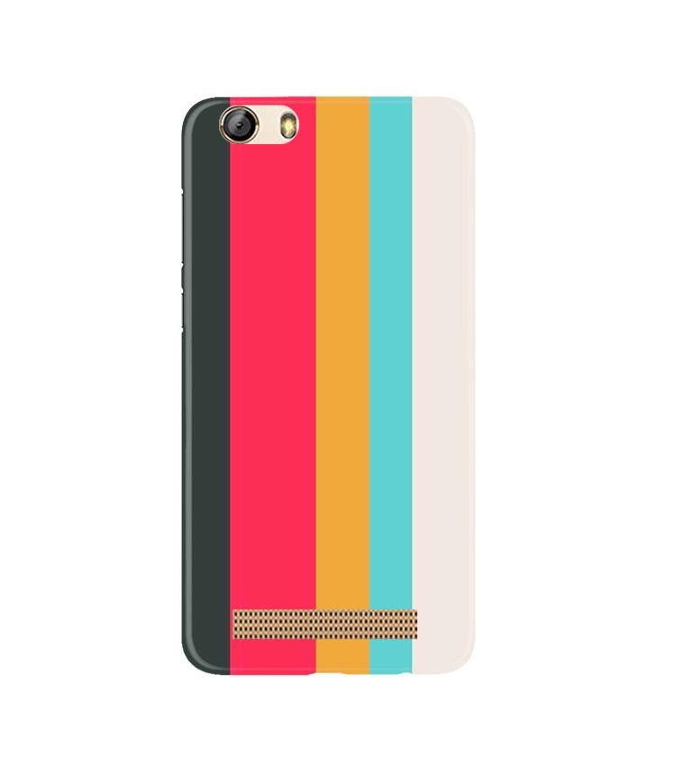 Color Pattern Mobile Back Case for Gionee M5 Lite (Design - 369)