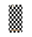 Black White Boxes Mobile Back Case for Gionee M5 Lite (Design - 372)