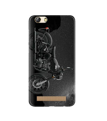 Royal Enfield Mobile Back Case for Gionee M5 Lite (Design - 381)