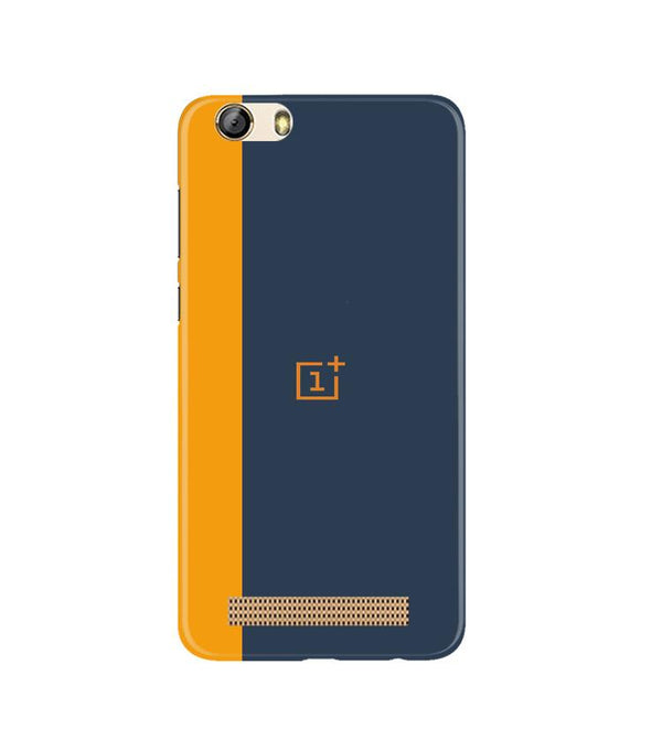 Oneplus Logo Mobile Back Case for Gionee M5 Lite (Design - 395)