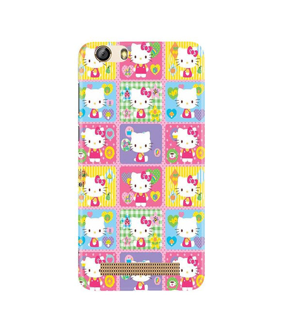 Kitty Mobile Back Case for Gionee M5 Lite (Design - 400)