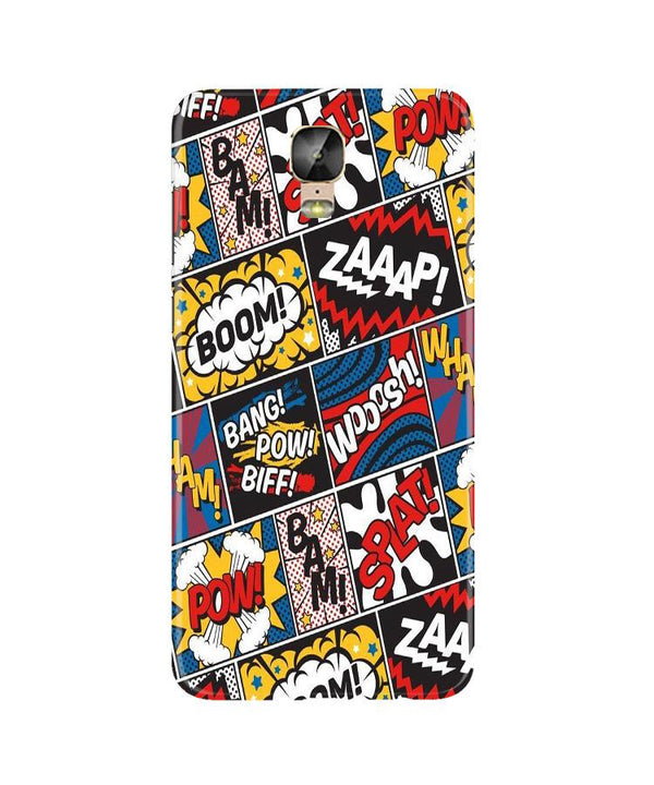 Boom Mobile Back Case for Gionee M5 Plus (Design - 302)