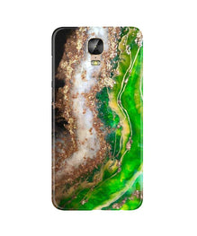 Marble Texture Mobile Back Case for Gionee M5 Plus (Design - 307)