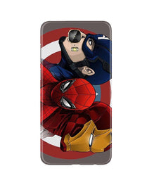 Superhero Mobile Back Case for Gionee M5 Plus (Design - 311)