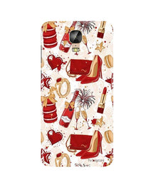 Girlish Mobile Back Case for Gionee M5 Plus (Design - 312)