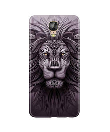 Lion Mobile Back Case for Gionee M5 Plus (Design - 315)