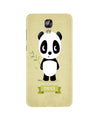 Panda Bear Mobile Back Case for Gionee M5 Plus (Design - 317)