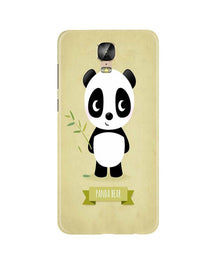 Panda Bear Mobile Back Case for Gionee M5 Plus (Design - 317)