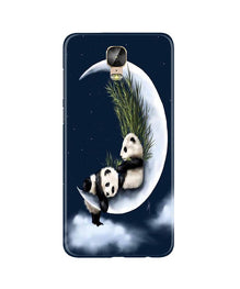 Panda Moon Mobile Back Case for Gionee M5 Plus (Design - 318)