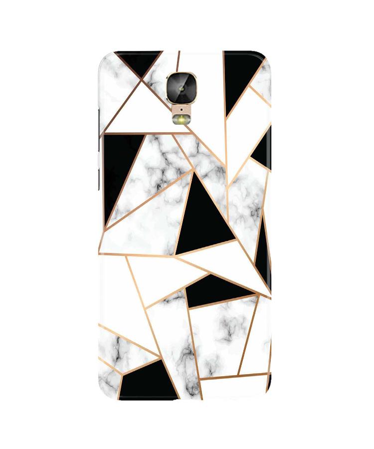 Marble Texture Mobile Back Case for Gionee M5 Plus (Design - 322)
